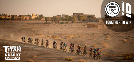 TEAM TAMAYO AND IB SPORTS TOGETHER TO ACHIEVE THE GOAL OF THE TITAN DESERT