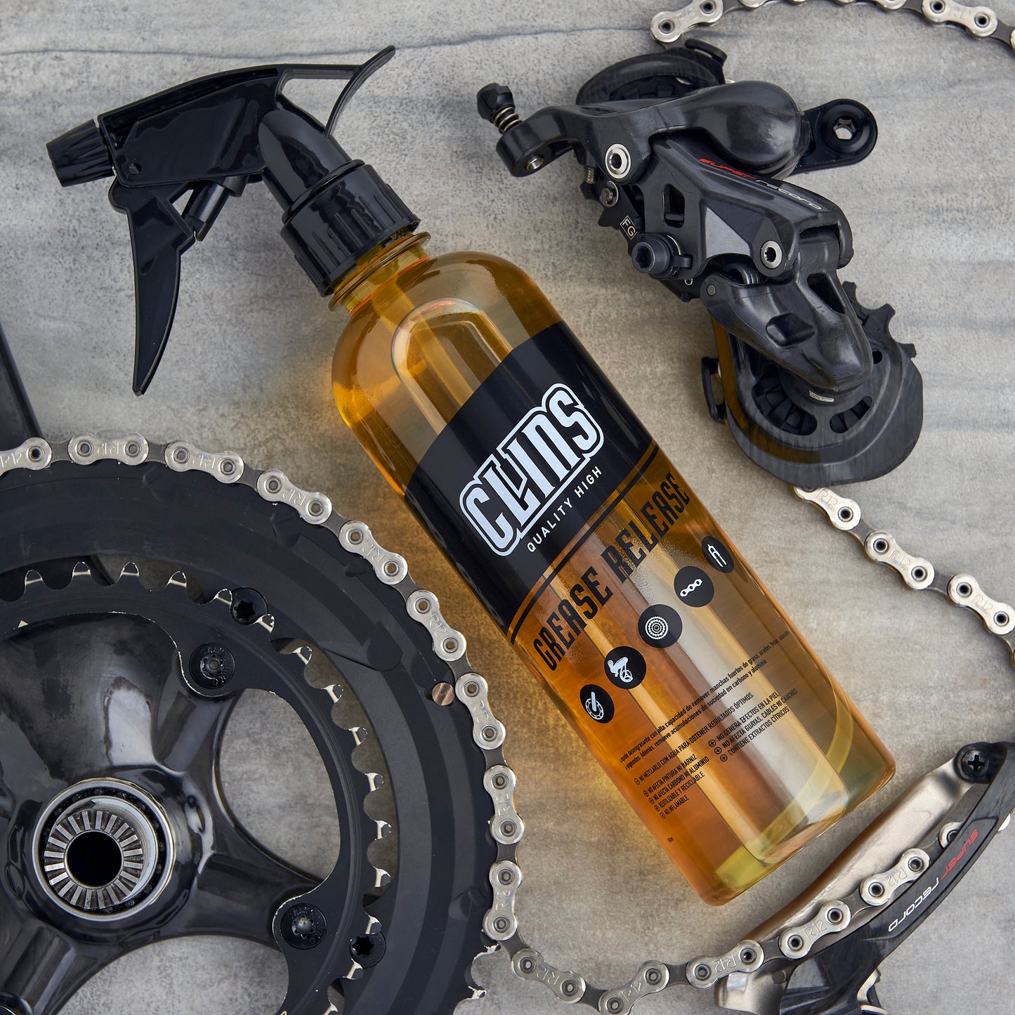CLINS Grease Release - 500 ml - DEGREASER